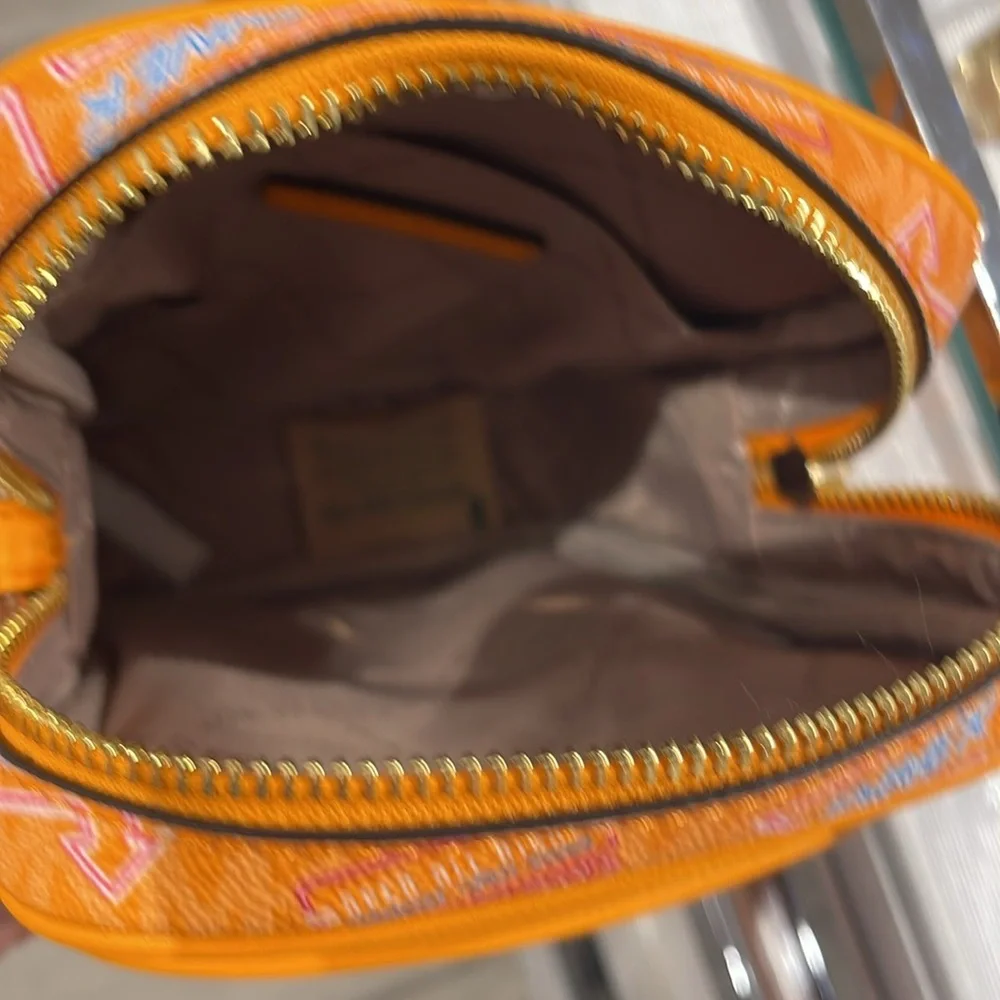 MICHAEL KORS Jet Set Md Printed Signature Logo Crossbody NS CHAIN XBODY Flight - Picture 10 of 16